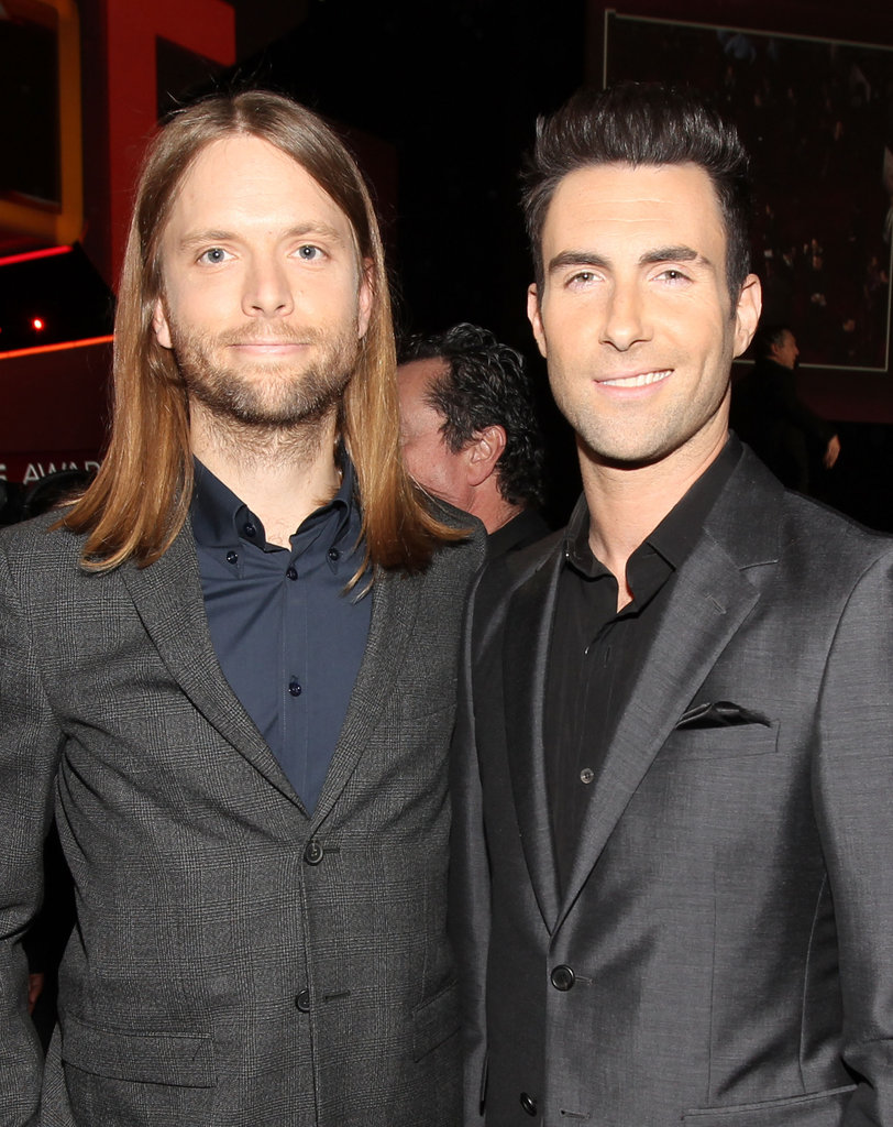 James Valentine and Adam Levine James Valentine and Adam Levine