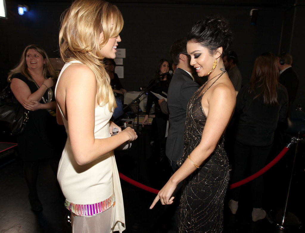 Miley Cyrus and Vanessa Hudgens Miley Cyrus and Vanessa Hudgens