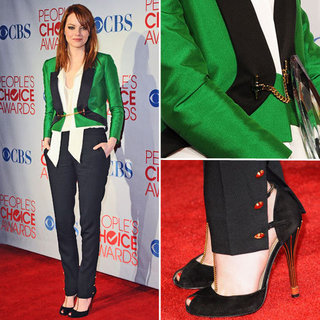 Emma Stone at 2012 People's Choice Awards