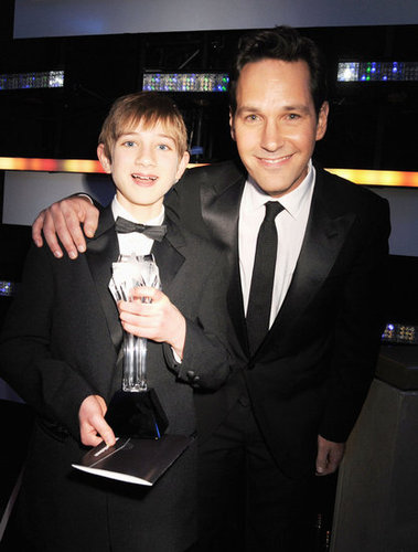 Thomas Horn and Paul Rudd Thomas Horn and Paul Rudd
