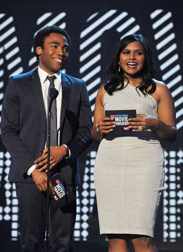 Donald Glover and Mindy Kaling Donald Glover and Mindy Kaling