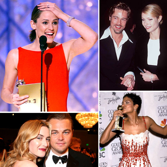 Iconic Celebrity Golden Globe Pictures