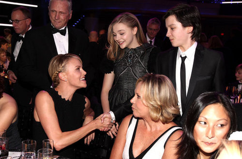 Charlize Theron and Chloe Moretz Charlize Theron and Chloe Moretz