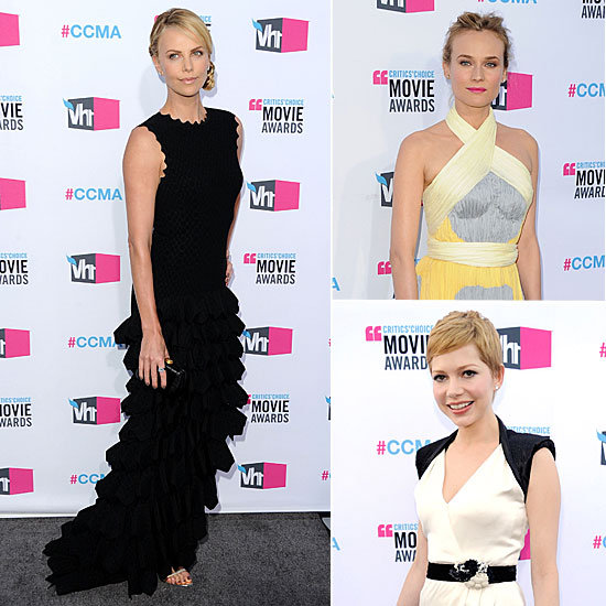Critics' Choice Celebrity Dresses 2012 Critics' Choice Celebrity Dresses 2012