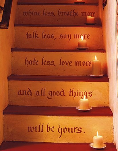 Stairs with a message!
Source
Stairs with a message!
Source