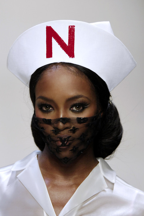 Naomi Campbell at Louis Vuitton S/S 2008