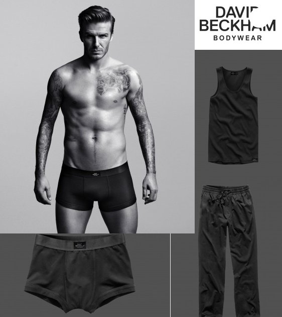 we go in a different direction with David Beckham Bodywear for HM