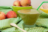 Caramel Apple Green Smoothie