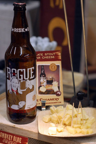 Rogue Creamery + Rogue Ales = Beer Cheese! Rogue Creamery + Rogue Ales = Beer Cheese!