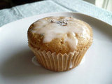 Gluten Free/Vegan Meyer Lemon & Lavender Muffins