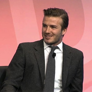 David Beckham Talking About His New Contract, Harper