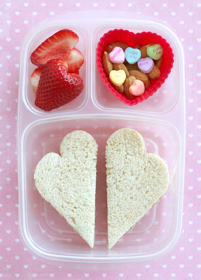 Heart-Shaped Sandwich: Valentine's Day Lunch Ideas