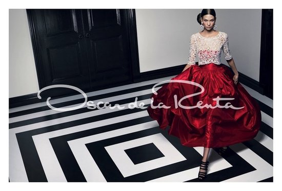 Oscar de la Renta Spring 2012 Ad Campaign Oscar de la Renta Spring 2012 Ad Campaign