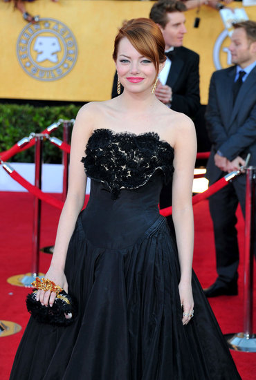Emma Stone at the SAG Awards