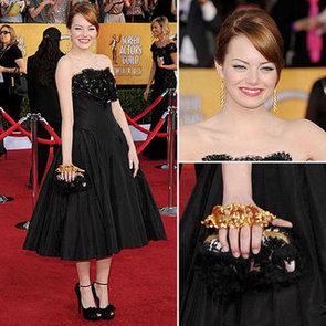 Emma Stone at the SAG Awards 2012