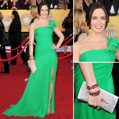 Emily Blunt at the SAG Awards 2012