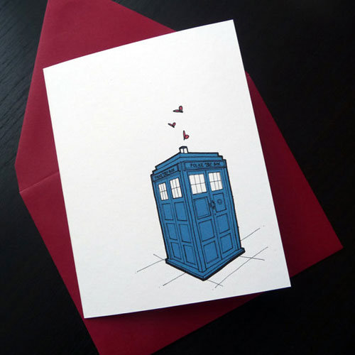 TARDIS + Hearts TARDIS + Hearts