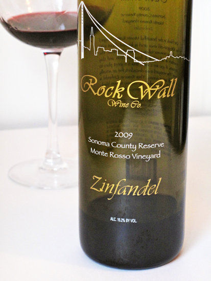 2009 Rock Wall "Monte Rosso Vineyard" Sonoma County Reserve Zinfandel 2009 Rock Wall "Monte Rosso Vineyard" Sonoma County Reserve Zinfandel