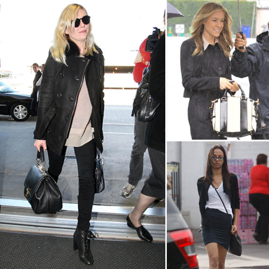 Kristin Cavallari Black and White Satchel Bag Kristin Cavallari Black and White Satchel Bag