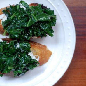 Kale and Burrata Bruschetta