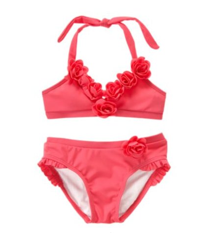 Janie and Jack's Rosette Bikini ($44)