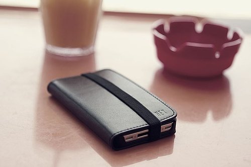 The sophisticated Hex Code ($50) case for iPhone 4 doubles as a wallet.
The sophisticated Hex Code ($50) case for iPhone 4 doubles as a wallet.