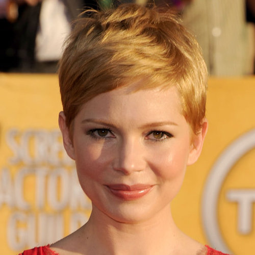 Michelle Williams' Hair and Makeup at the 2012 SAG Awards