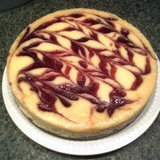 White Chocolate Rasberry Cheesecake