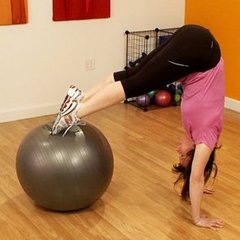 Advanced Exercise Ball Moves