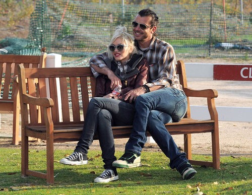 Gavin Rossdale put his arms around Gwen Stefani as they watched their boys play at a California park in January 2012.
Gavin Rossdale put his arms around Gwen Stefani as they watched their boys play at a California park in January 2012.