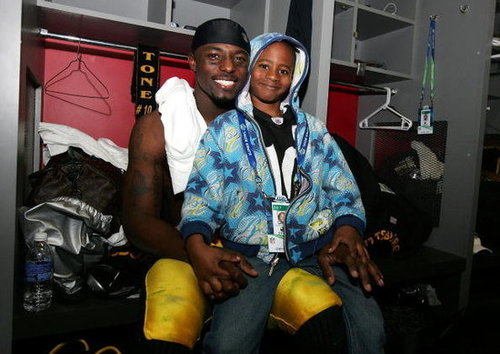 Santonio Holmes and T.J. Santonio Holmes and T.J.
