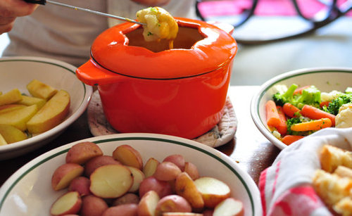 Cheddar and Stout Fondue Cheddar and Stout Fondue