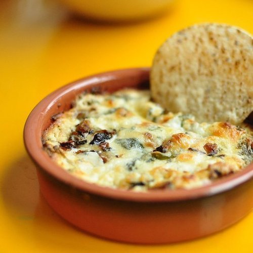 Mushroom and Goat Cheese Queso Mushroom and Goat Cheese Queso