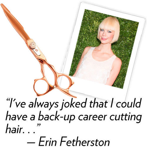 Erin Fetherston, designer
Three words that describe your Fall '12 collection: Ethereal, electric, glamorous.
What's your hidden talent? I've always joked that I could have a back-up career cutting hair. I've learned from the best! Edward Tricomi (Warren Tricomi Salon) taught me how trim my bangs in between visits to him at the salon. I've since cut bangs on several of my girlfriends!
What are your three fashion essentials? Erin Fetherston little black dress, YSL tribute pump, and MAC black eyeliner.
What's your favorite Winter comfort food and why? I love pureed vegetable soups. They are filling and warm you up on a cold Winter's day.
How are you planning to de-stress and relax after NYFW? I'm going to Hawaii for a long weekend.
Erin Fetherston, designer
Three words that describe your Fall '12 collection: Ethereal, electric, glamorous.
What's your hidden talent? I've always joked that I could have a back-up career cutting hair. I've learned from the best! Edward Tricomi (Warren Tricomi Salon) taught me how trim my bangs in between visits to him at the salon. I've since cut bangs on several of my girlfriends!
What are your three fashion essentials? Erin Fetherston little black dress, YSL tribute pump, and MAC black eyeliner.
What's your favorite Winter comfort food and why? I love pureed vegetable soups. They are filling and warm you up on a cold Winter's day.
How are you planning to de-stress and relax after NYFW? I'm going to Hawaii for a long weekend.
