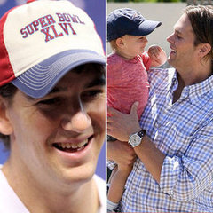 Super Bowl Dads and Their Cute Kids