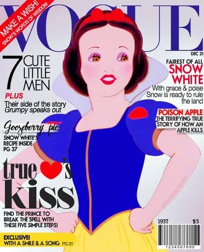 Magazine Cover Snow White Magazine Cover Snow White