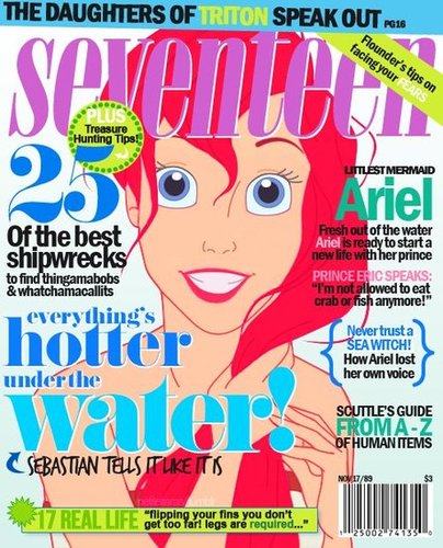 Magazine Cover Ariel Magazine Cover Ariel