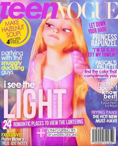 Magazine Cover Rapunzel Magazine Cover Rapunzel