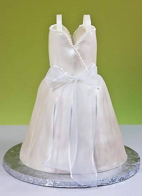 Delicious Wedding Dress Cake Pictures Unique Wedding Dress Cake Images