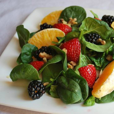 Fruit and Spinach Salad