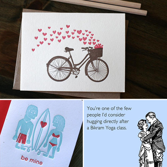 Fitness-Themed Valentine's Day Cards For Runners, Cyclists, Yogis, and More