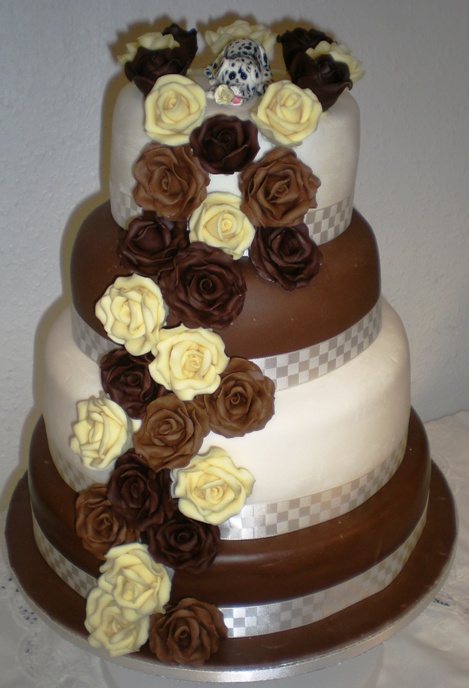 Chocolate Wedding Cakes A