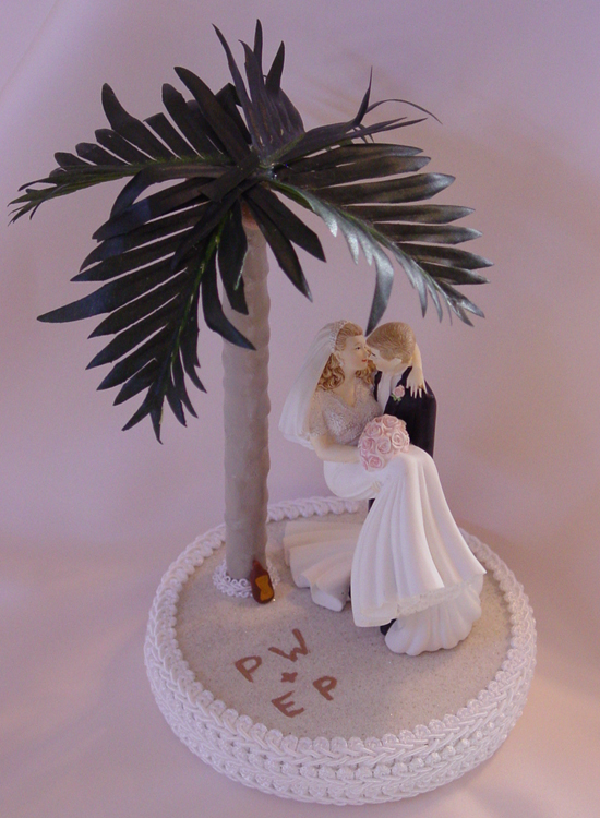 Beach Wedding Cake Toppers A