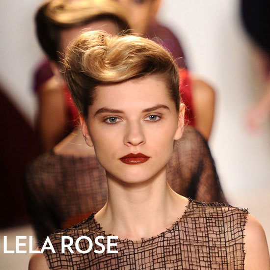 Lela Rose Fall 2012 Hair and Makeup Lela Rose Fall 2012 Hair and Makeup