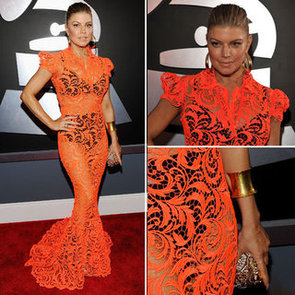 Fergie at Grammys 2012