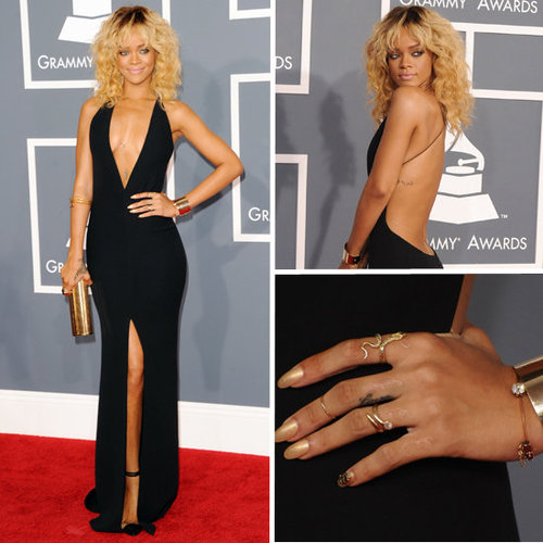 Rihanna at the Grammys 2012