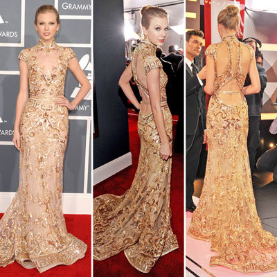 Taylor Swift at Grammys 2012