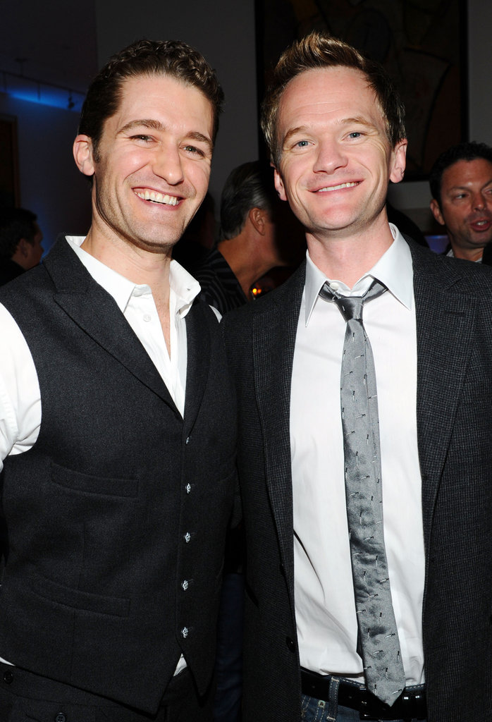Matthew Morrison and Neil Patrick Harris smiled together at an Audi afterparty in Indiana for Super Bowl 2012.
Matthew Morrison and Neil Patrick Harris smiled together at an Audi afterparty in Indiana for Super Bowl 2012.