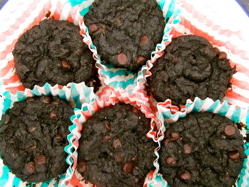 Chocolate Zucchini Muffins Chocolate Zucchini Muffins