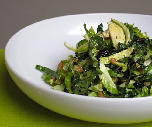Shredded Brussels Sprouts Salad Shredded Brussels Sprouts Salad
